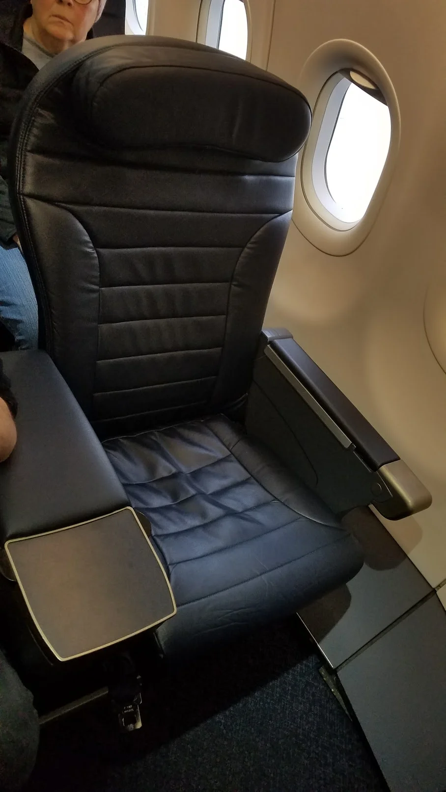Spirit Airlines Big Front Seat from my Chicago to Austin flight