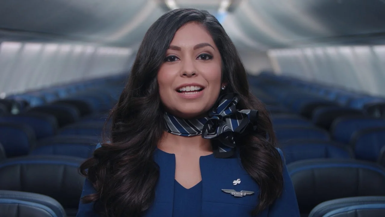 United Airlines flight attendant