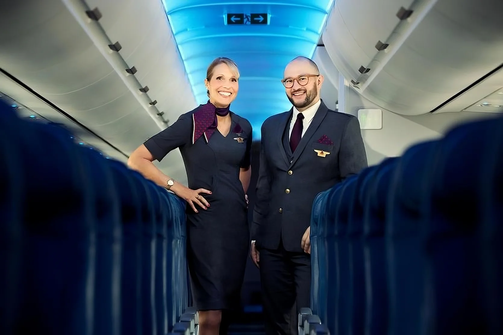 Delta flight attendants