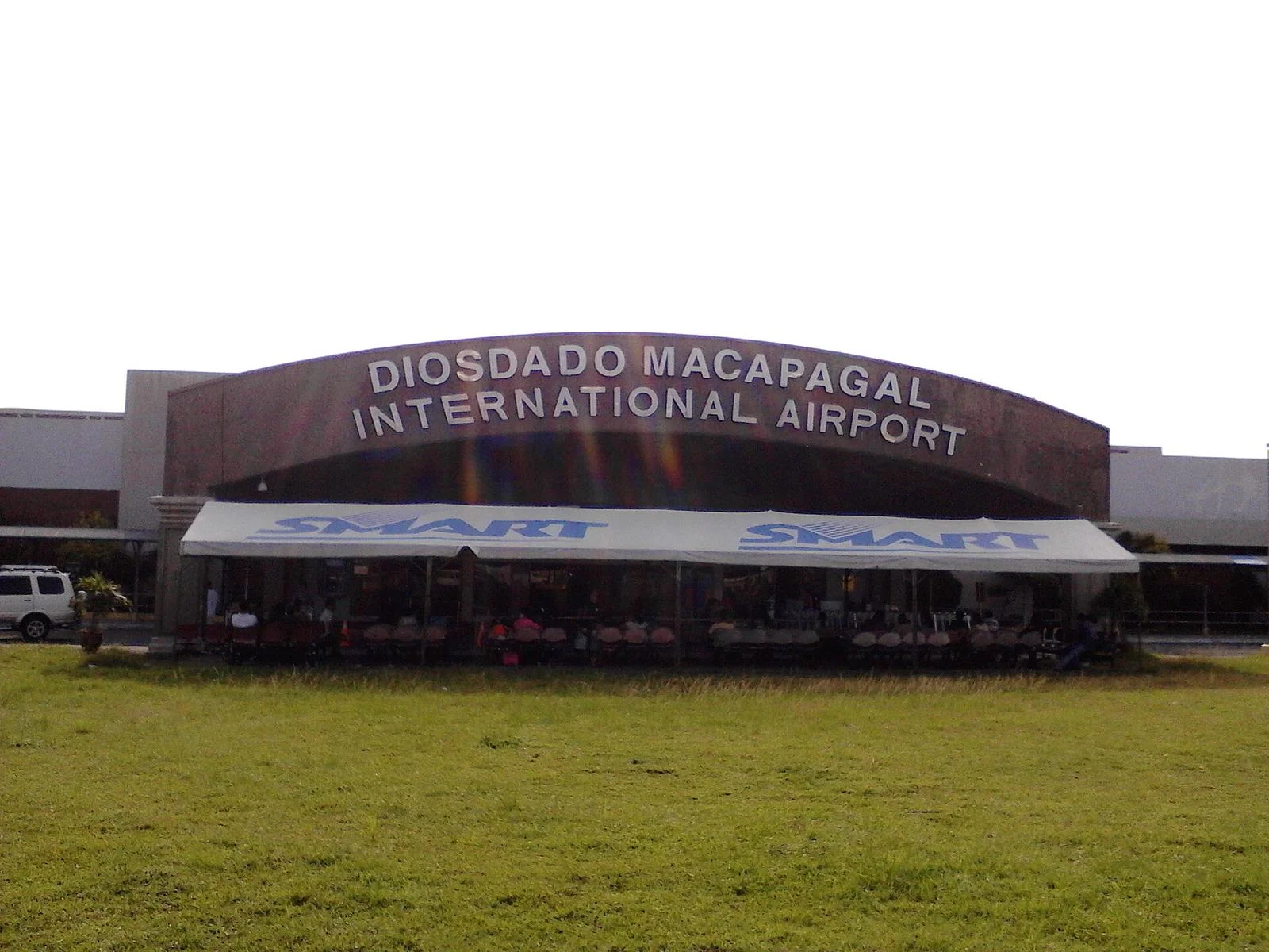 Clark International Airport terminal in the Clark Freeport Zone, Pampanga